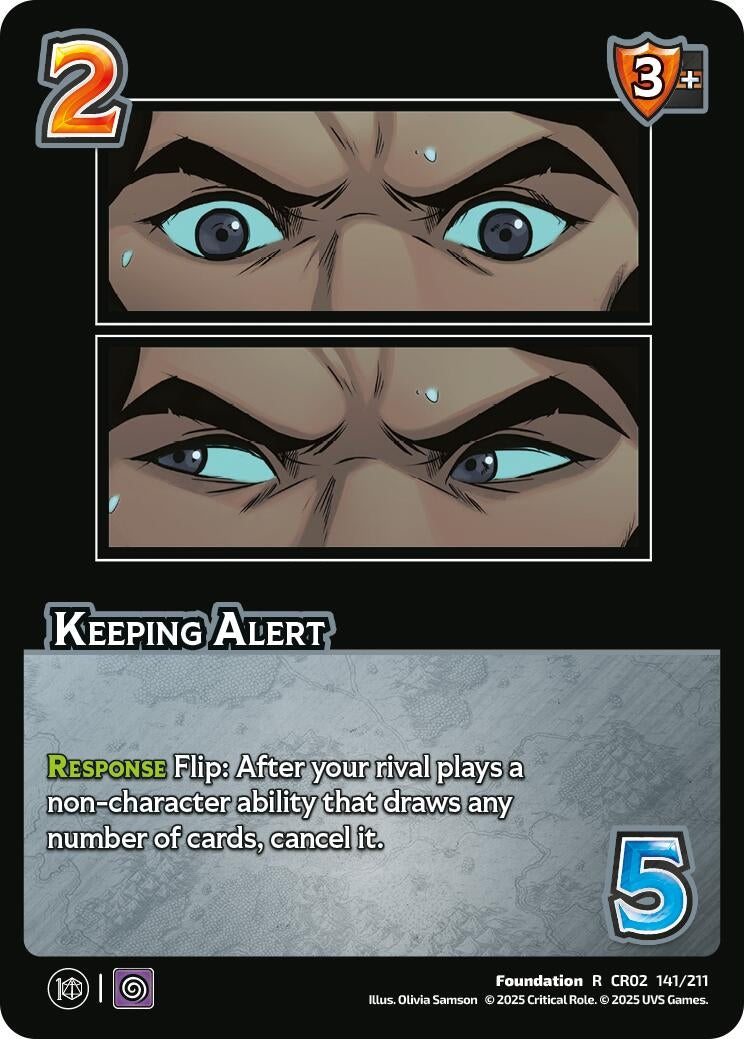 Image for Keeping Alert (141/211) (Critical Role: Heroes of Exandria) - UniVersus