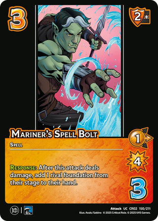 Image for Mariner's Spell Bolt (150/211) (Critical Role: Heroes of Exandria) - UniVersus
