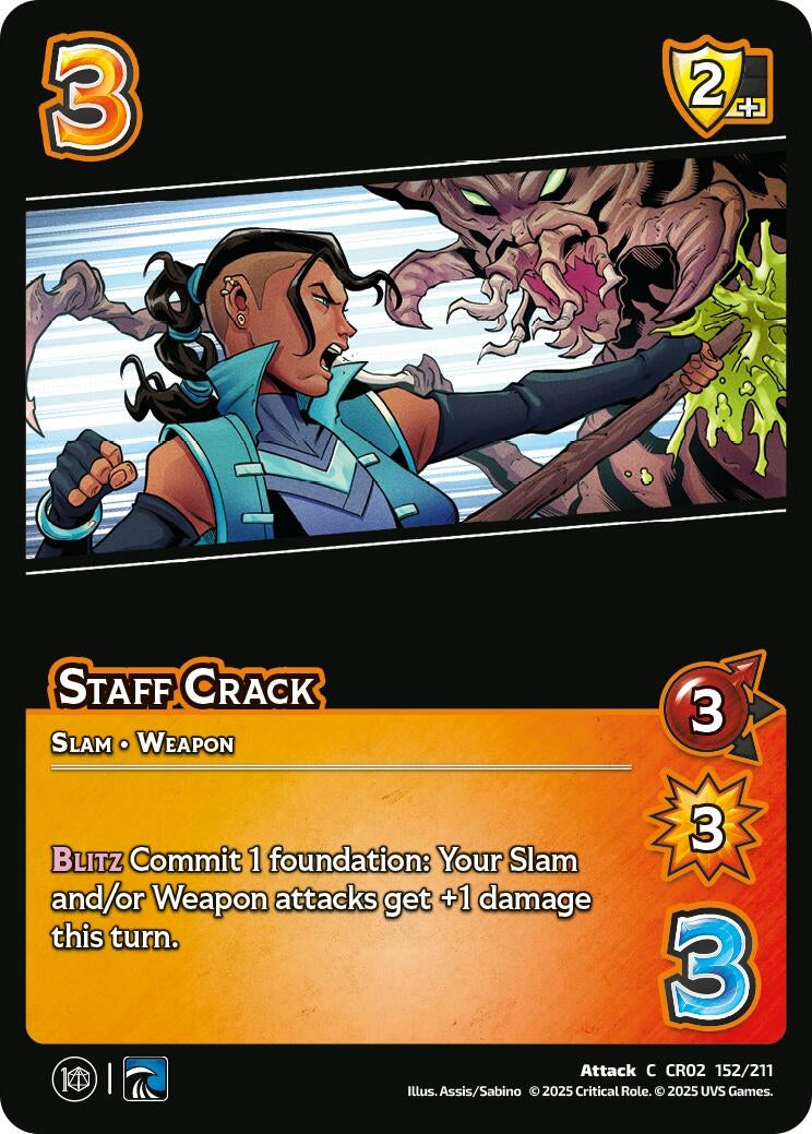 Image for Staff Crack (152/211) (Critical Role: Heroes of Exandria) - UniVersus