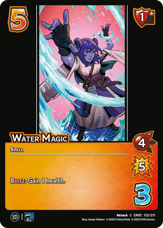 Image for Water Magic (153/211) (Critical Role: Heroes of Exandria) - UniVersus