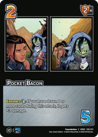 Image for Pocket Bacon (159/211) (Critical Role: Heroes of Exandria) - UniVersus