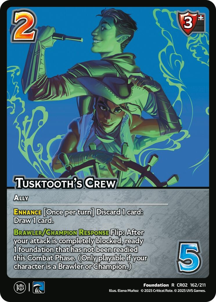 Image for Tusktooth's Crew (162/211) (Critical Role: Heroes of Exandria) - UniVersus