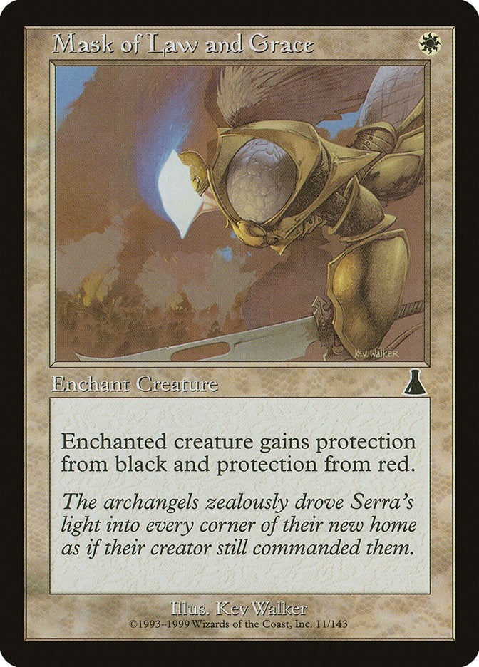 Mask of Law and Grace (11) [UDS] - MTG Single