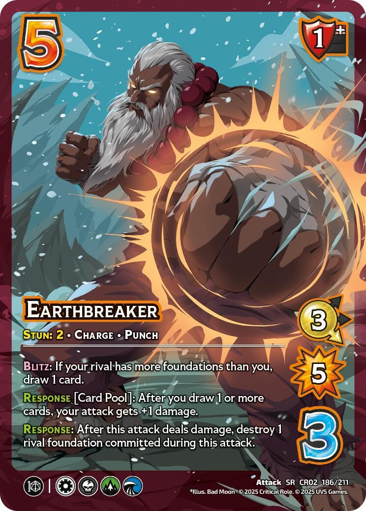 Image for Earthbreaker (186/211) (Critical Role: Heroes of Exandria) - UniVersus