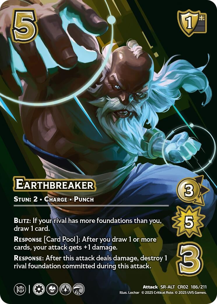 Image for Earthbreaker (Alternate Art) (186/211) (Critical Role: Heroes of Exandria) - UniVersus