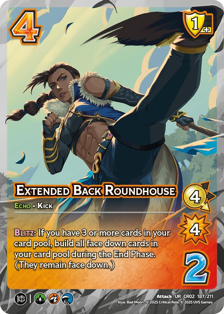 Image for Extended Back Roundhouse (187/211) (Critical Role: Heroes of Exandria) - UniVersus