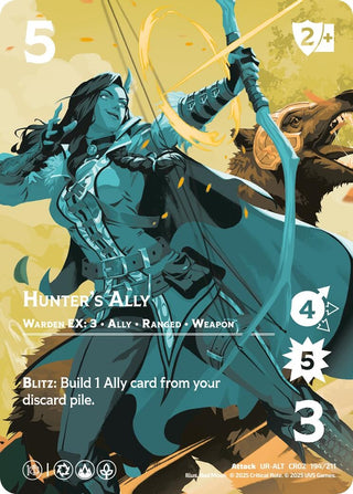 Image for Hunter's Ally (Alternate Art) (194/211) (Critical Role: Heroes of Exandria) - UniVersus