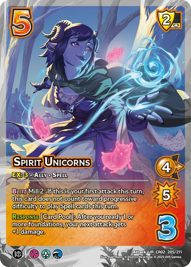 Image for Spirit Unicorns (205/211) (Critical Role: Heroes of Exandria) - UniVersus
