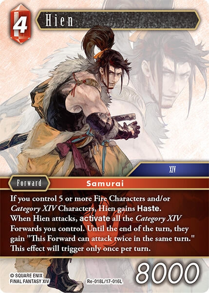 Image for Hien (Re-018L/17-016L) (Legacy Collection) - Final Fantasy TCG
