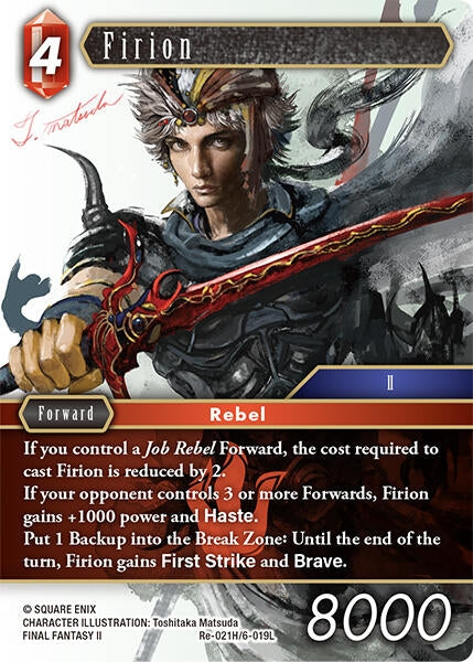 Image for Firion (Re-021H/6-019L) (Legacy Collection) - Final Fantasy TCG