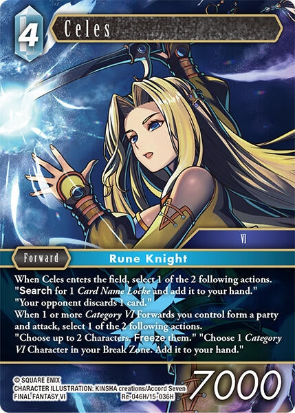 Image for Celes (Re-046H/15-036H) (Legacy Collection) - Final Fantasy TCG