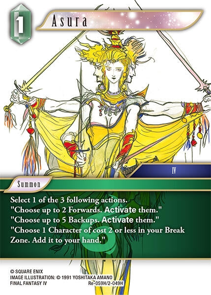 Image for Asura (Re-059H/2-049H) (Legacy Collection) - Final Fantasy TCG