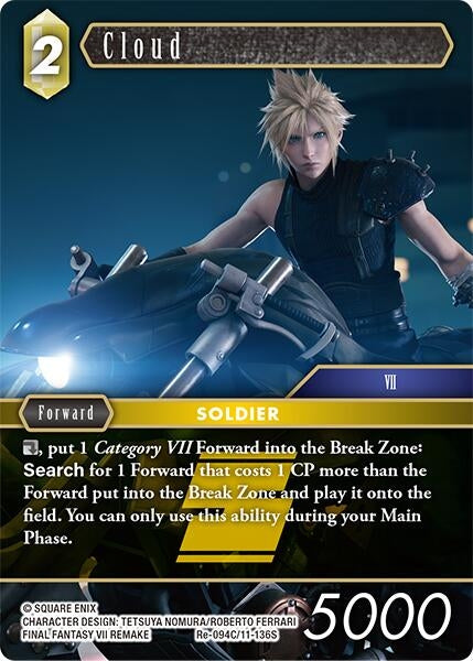 Image for Cloud (Re-094C/11-136S) (Legacy Collection) - Final Fantasy TCG