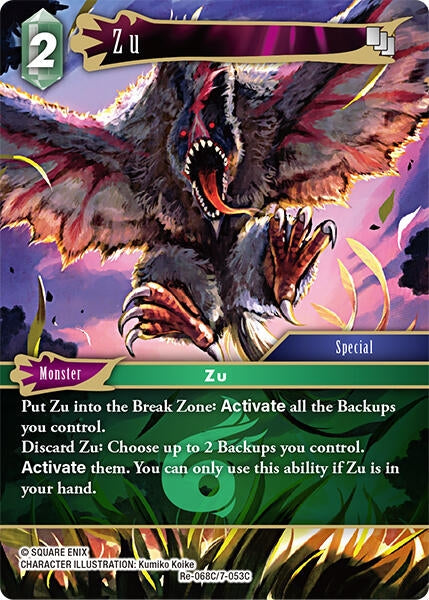 Image for Zu (Re-068C/7-053C) (Legacy Collection) - Final Fantasy TCG