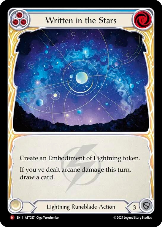 Image for Written in the Stars (AST027) (Armory Deck: Aurora) - Flesh and Blood TCG