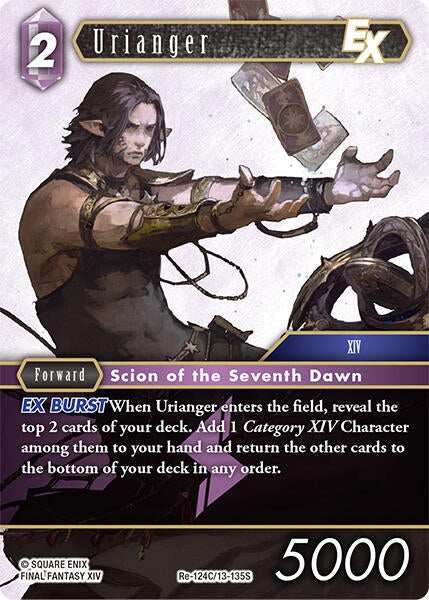 Image for Urianger EX (Re-124C/13-135S) (Legacy Collection) - Final Fantasy TCG