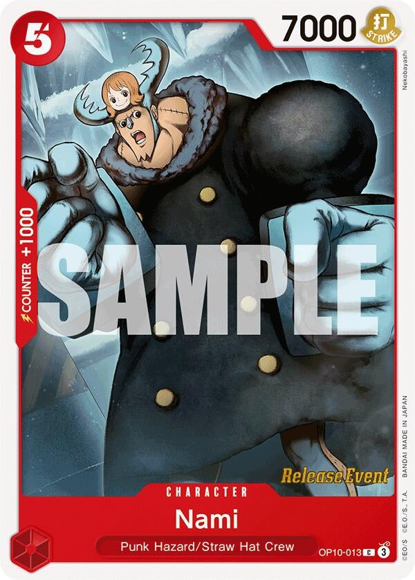 Image for Nami (013) (OP10-013) (Royal Blood Release Event Cards) - One Piece Card Game