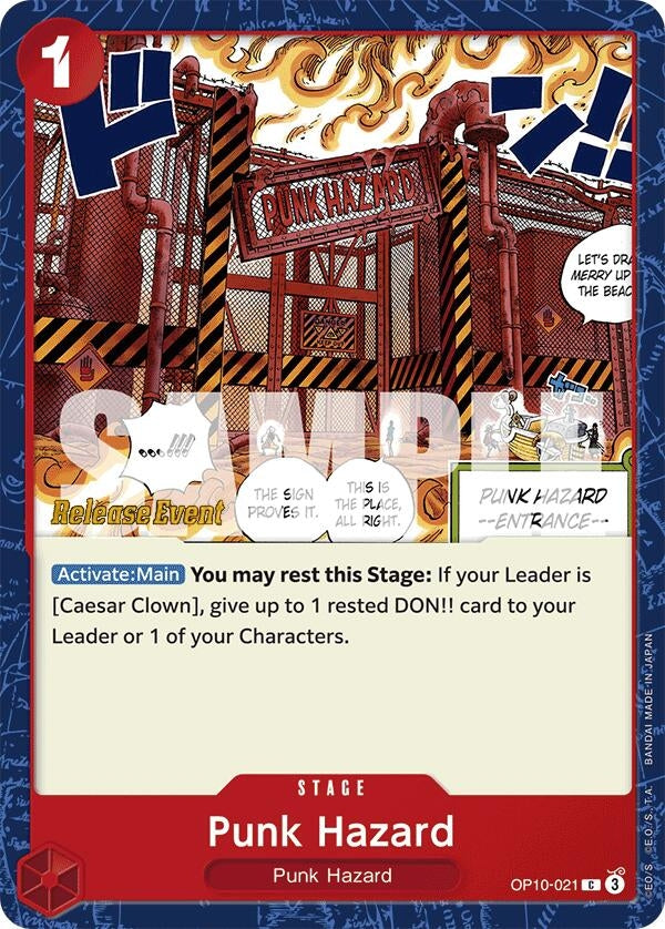 Image for Punk Hazard (OP10-021) (Royal Blood Release Event Cards) - One Piece Card Game