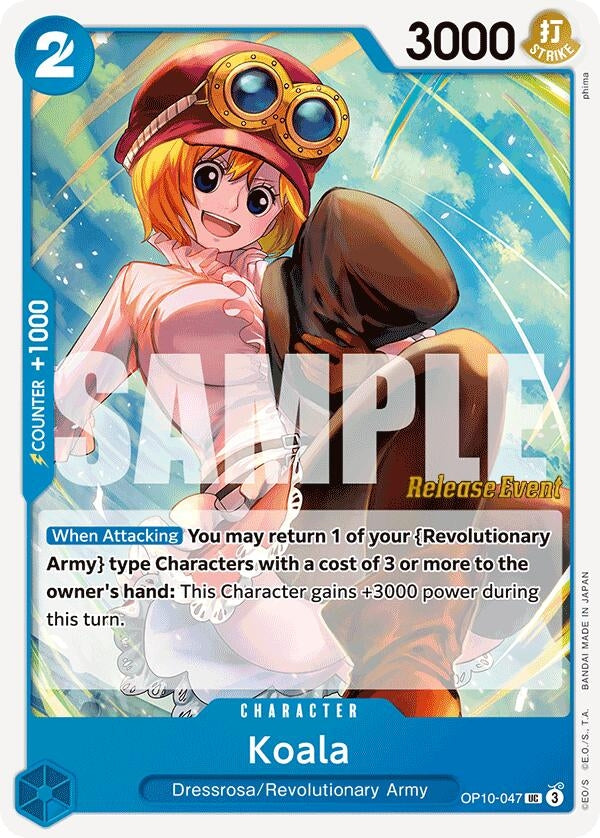 Image for Koala (OP10-047) (Royal Blood Release Event Cards) - One Piece Card Game