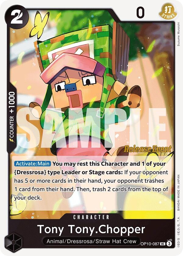 Image for Tony Tony.Chopper (087) (OP10-087) (Royal Blood Release Event Cards) - One Piece Card Game