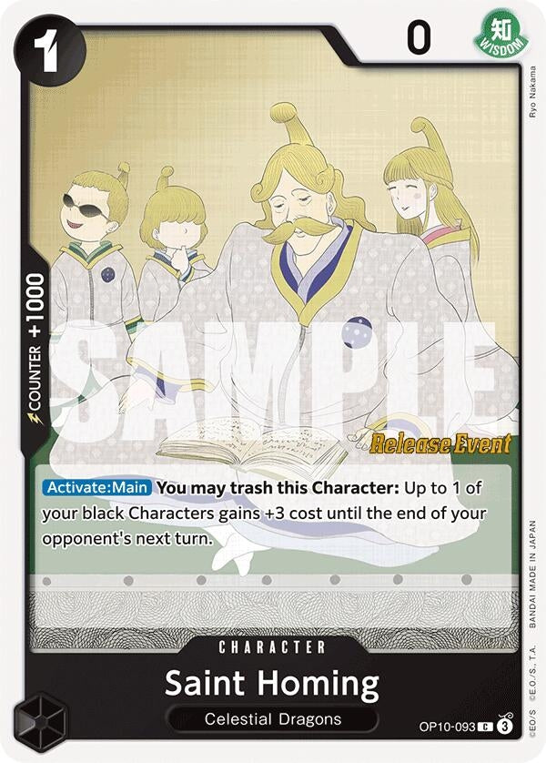 Image for Saint Homing (OP10-093) (Royal Blood Release Event Cards) - One Piece Card Game
