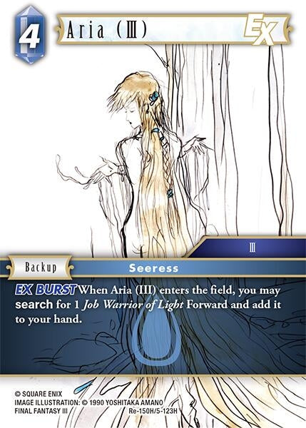 Image for Aria (III) EX (Re-150H/5-123H) (Legacy Collection) - Final Fantasy TCG