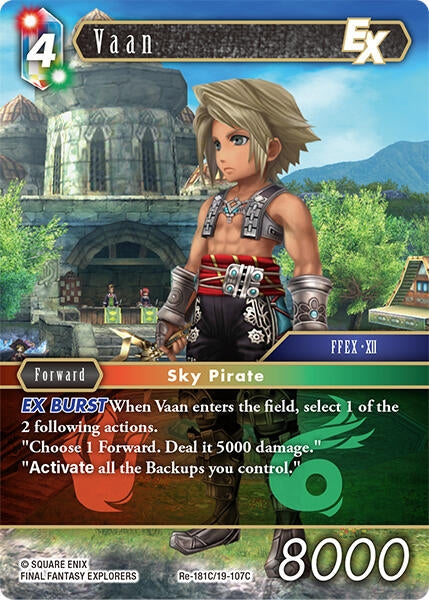 Image for Vaan EX (Re-181C/19-107C) (Legacy Collection) - Final Fantasy TCG