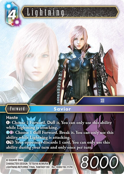 Image for Lightning (Hero) (Re-188H/18-117H) (Legacy Collection) - Final Fantasy TCG