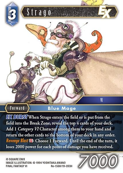 Image for Strago EX (Re-156H/19-093H) (Legacy Collection) - Final Fantasy TCG