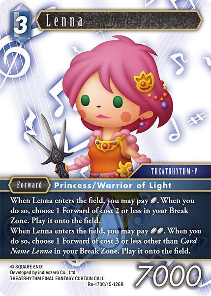 Image for Lenna (Re-173C/15-126R) (Legacy Collection) - Final Fantasy TCG