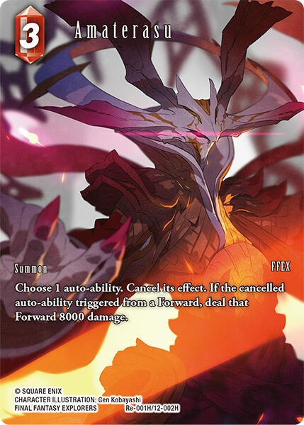 Image for Amaterasu (Full Art) (Re-001H/12-002H) (Legacy Collection) - Final Fantasy TCG
