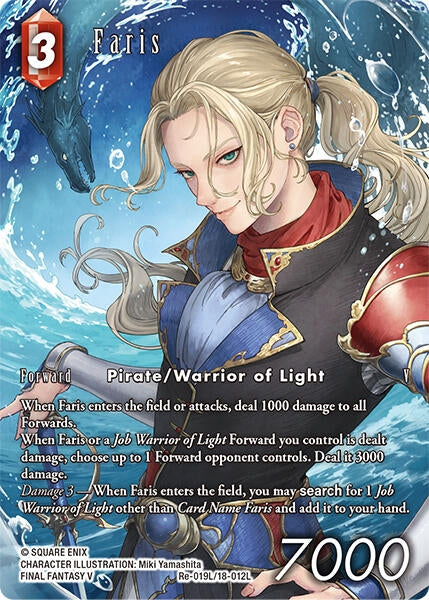 Image for Faris (Full Art) (Re-019L/18-012L) (Legacy Collection) - Final Fantasy TCG