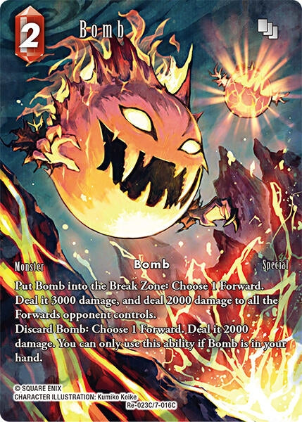 Image for Bomb (Full Art) (Re-023C/7-016C) (Legacy Collection) - Final Fantasy TCG