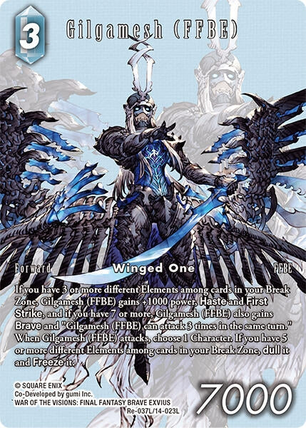 Image for Gilgamesh (FFBE) (Full Art) (Re-037L/14-023L) (Legacy Collection) - Final Fantasy TCG