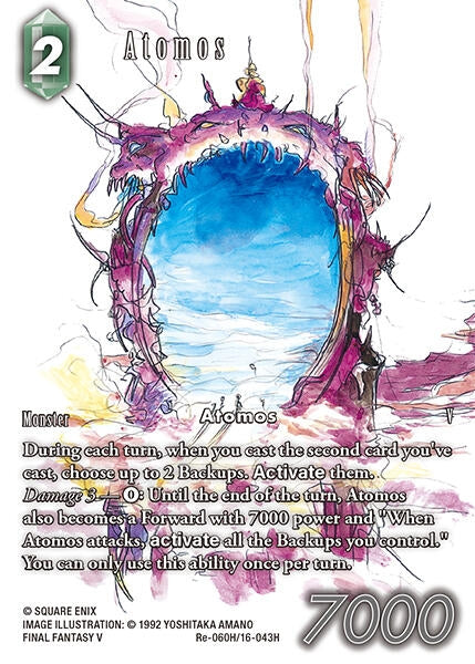 Image for Atomos (Full Art) (Re-060H/16-043H) (Legacy Collection) - Final Fantasy TCG