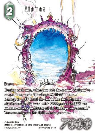 Image for Atomos (Full Art) (Re-060H/16-043H) (Legacy Collection) - Final Fantasy TCG