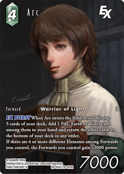 Image for Arc EX (Full Art) (Re-062C/18-035R) (Legacy Collection) - Final Fantasy TCG