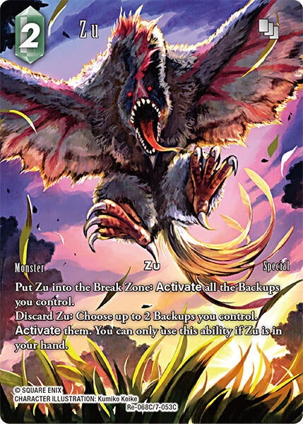 Image for Zu (Full Art) (Re-068C/7-053C) (Legacy Collection) - Final Fantasy TCG