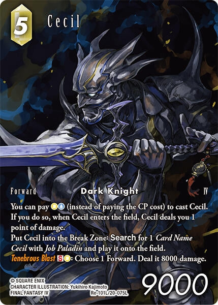 Image for Cecil (Re-101L/20-075L) (Full Art) (Re-101L/20-075L) (Legacy Collection) - Final Fantasy TCG