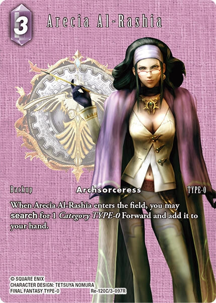 Image for Arecia Al-Rashia (Full Art) (Re-120C/3-097R) (Legacy Collection) - Final Fantasy TCG