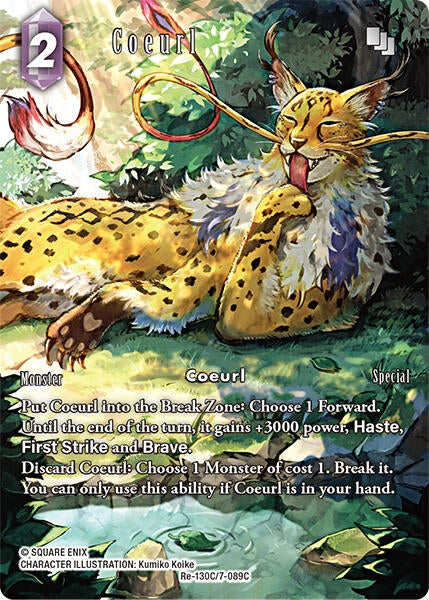 Image for Coeurl (Full Art) (Re-130C/7-089C) (Legacy Collection) - Final Fantasy TCG