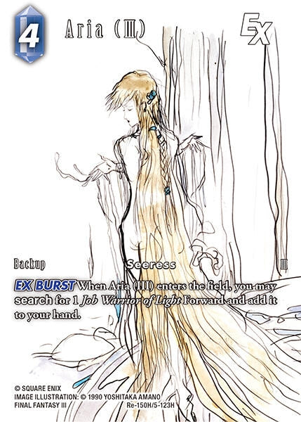Image for Aria (III) EX (Full Art) (Re-150H/5-123H) (Legacy Collection) - Final Fantasy TCG