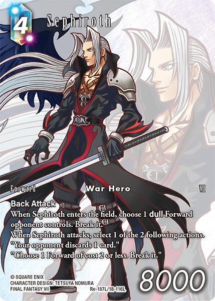 Image for Sephiroth (Full Art) (Re-187L/18-116L) (Legacy Collection) - Final Fantasy TCG
