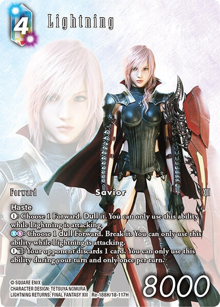 Image for Lightning (Hero) (Full Art) (Re-188H/18-117H) (Legacy Collection) - Final Fantasy TCG