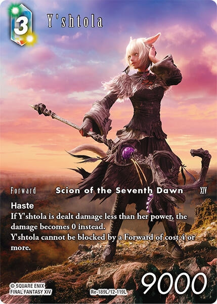 Image for Y'shtola (Full Art) (Re-189L/12-119L) (Legacy Collection) - Final Fantasy TCG
