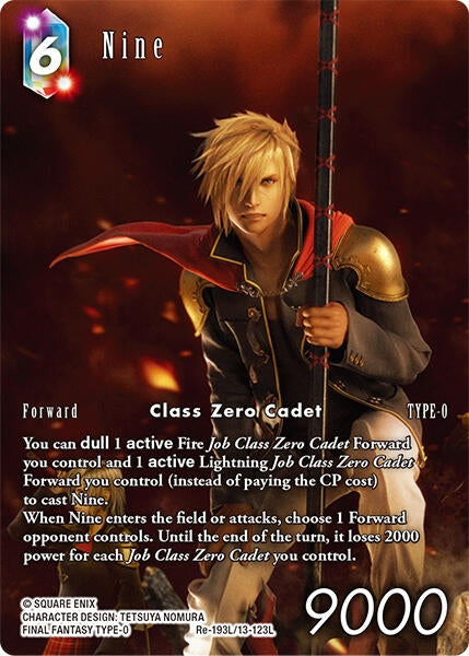 Image for Nine (Full Art) (Re-193L/13-123L) (Legacy Collection) - Final Fantasy TCG