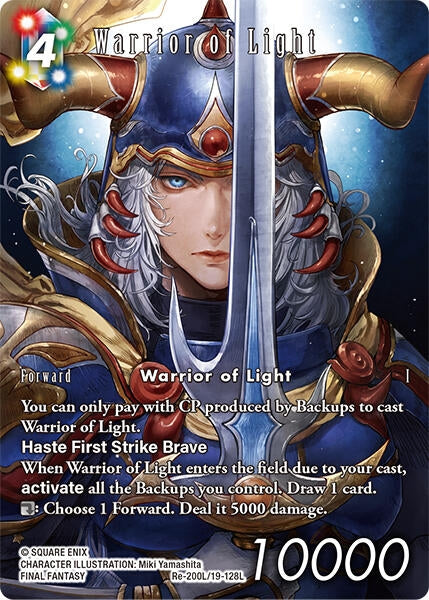 Image for Warrior of Light (Full Art) (Re-200L/19-128L) (Legacy Collection) - Final Fantasy TCG