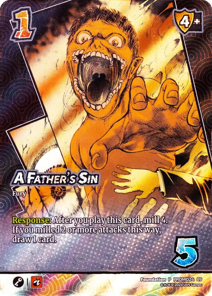 Image for A Father's Sin (PROMO24 89) (UniVersus Promos) - UniVersus