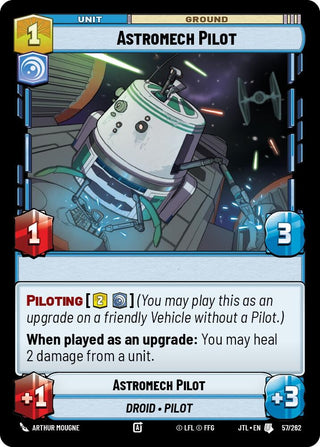 Image for Astromech Pilot (057/262) (Jump to Lightspeed) - Star Wars: Unlimited