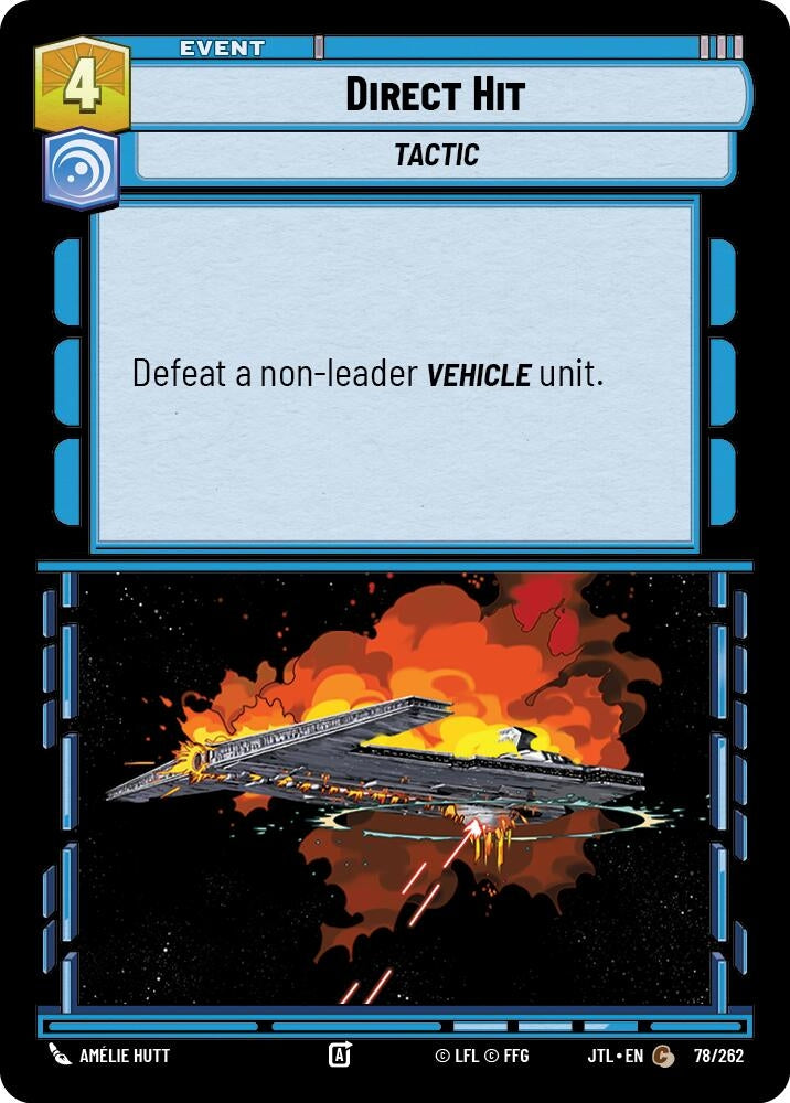 Image for Direct Hit (078/262) (Jump to Lightspeed) - Star Wars: Unlimited